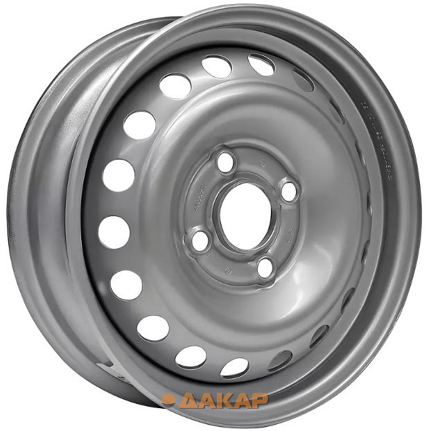 диски Accuride Нива 21214 5x16 5*139.7 ET58 DIA98.6 Silver Штампованный