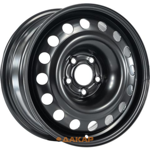 диски Trebl X40959 7x17 5*114.3 ET37 DIA66.6 Black Штампованный