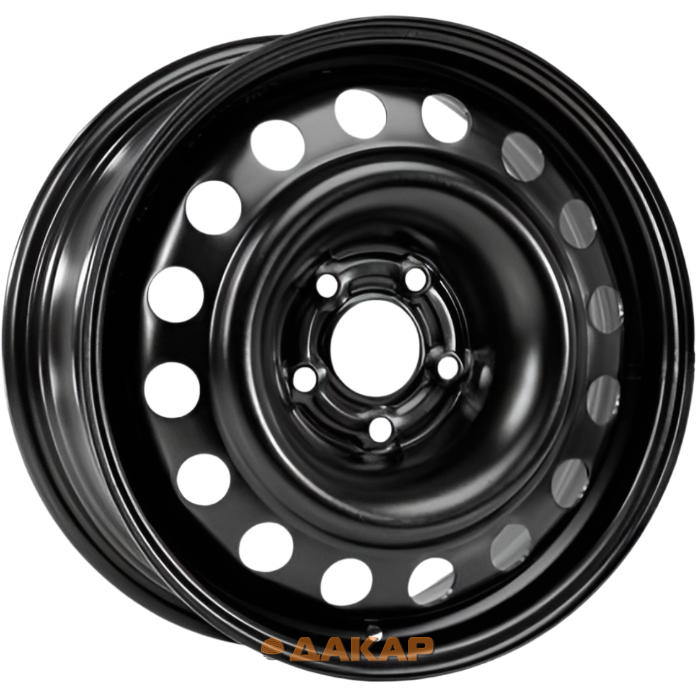 диски Trebl R-1756 7.5x18 5*114.3 ET40 DIA66.1 Black Штампованный