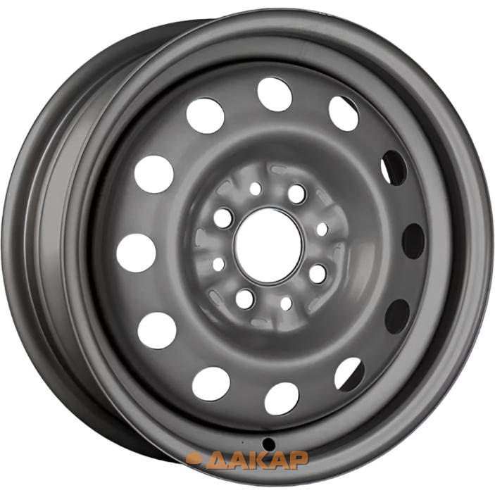 диски Accuride ВАЗ 2112 5x14 4*98 ET35 DIA58.6 Grey Штампованный