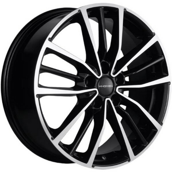 диски Диск литой Khomen Wheels KHW-1812 BLACK-FP 7j-18 5x108 ET33 DIA60.1