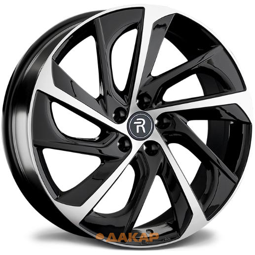 диски Replay FD185 8x20 5*114.3 ET44 DIA63.3 BKF Литой