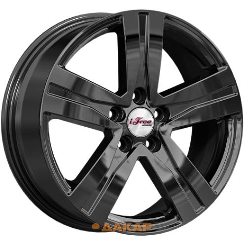 диски iFree Rebel 7x17 5*114.3 ET50 DIA67.1 BK Литой