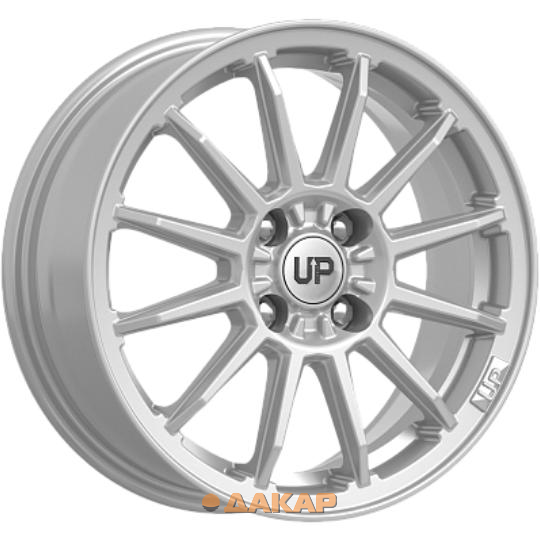 диски Wheels UP UP102 6x15 4*100 ET40 DIA60.1 Silver Classic Литой