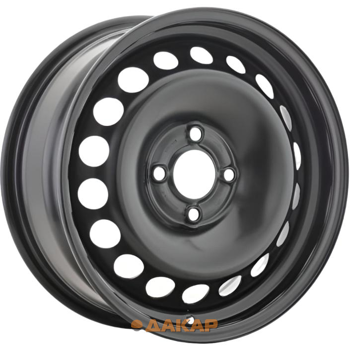 диски Accuride Renault Logan 2 6x15 4*100 ET40 DIA60.1 Black Штампованный