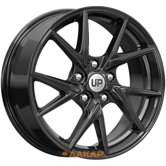 диски Wheels UP UP105 7x17 5*108 ET40 DIA54.1 New Black Литой
