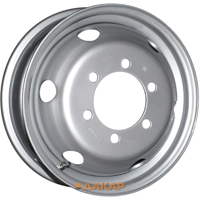 диски Asterro TC1607CX 5.5x16 6*170 ET106 DIA130.1 Silver Штампованный