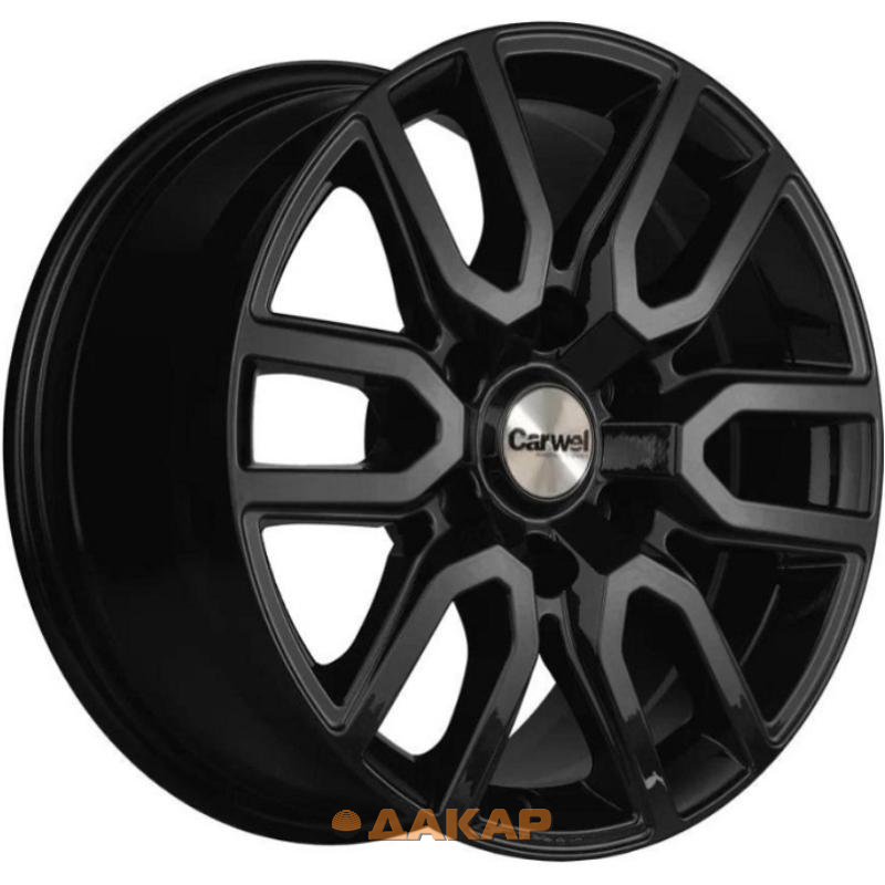 диски Carwel Барал 8x17 6*139.7 ET36 DIA100.1 BL Литой