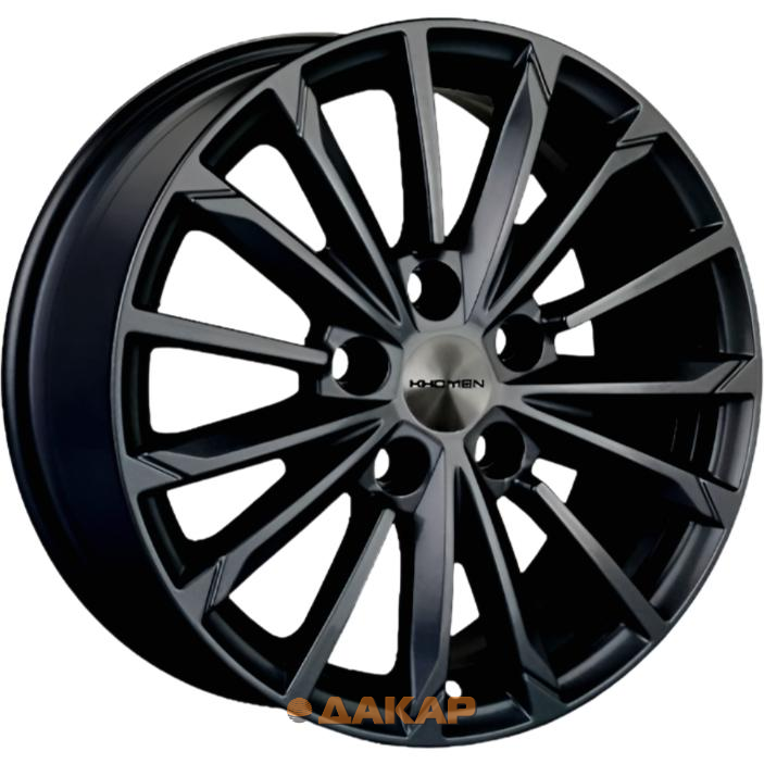 диски Khomen KHW 1611 6.5x16 5*110 ET45 DIA67.1 Black Литой диски Khomen KHW 1611 6.5x16 5*110 ET45 DIA67.1 Black Литой