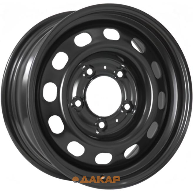 диски Magnetto 16028 6.5x16 5*139.7 ET30 DIA98 Black Штампованный