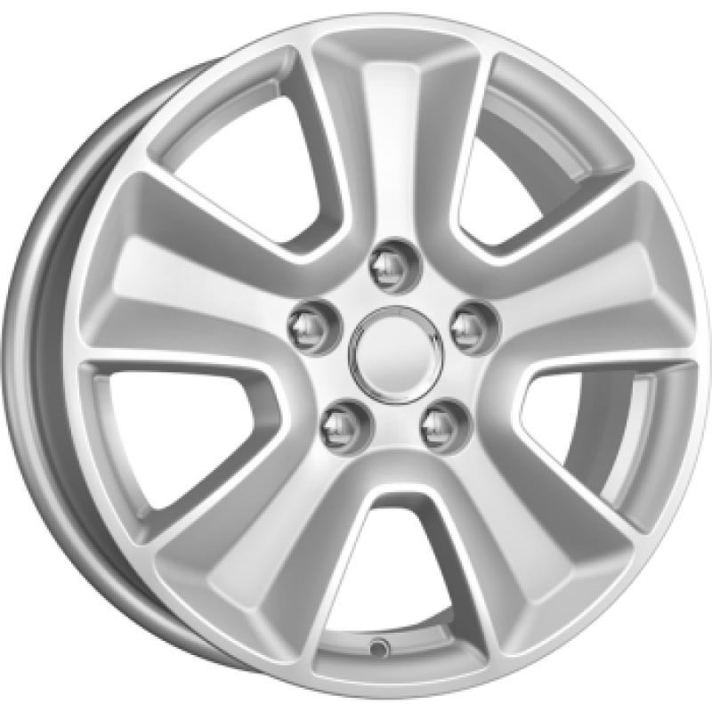 диски Диск Литой КиК КС-672 (16 Duster FL) Silver 6.5j-16" 5x114.3 ET50 DIA66.1 Реплика