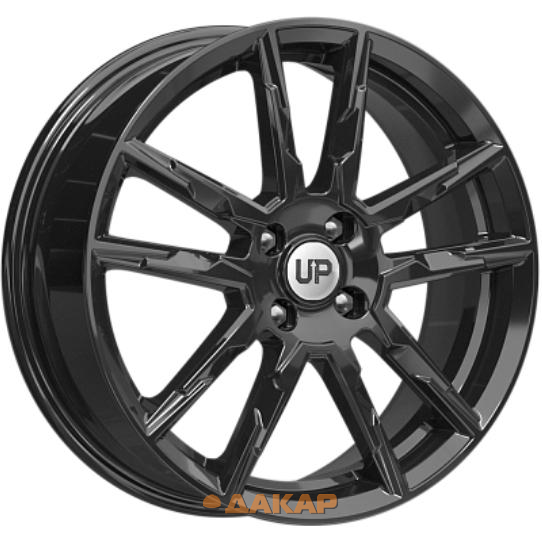 диски Wheels UP UP107 6.5x17 4*100 ET43 DIA60.1 New Black Литой