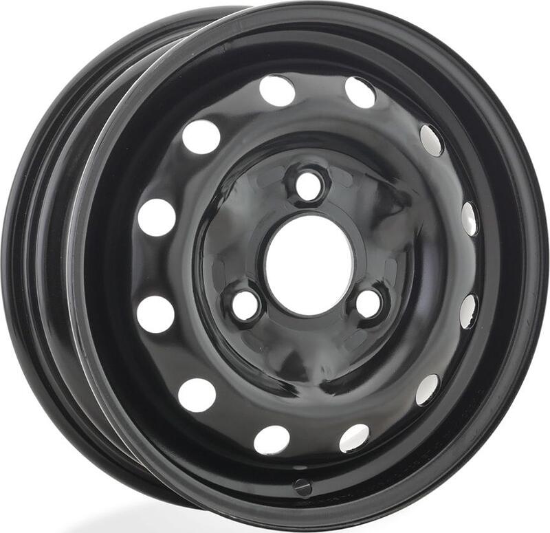 диски Accuride ВАЗ 1111 4x12 3*98 ET40 DIA58.6 Black Штампованный