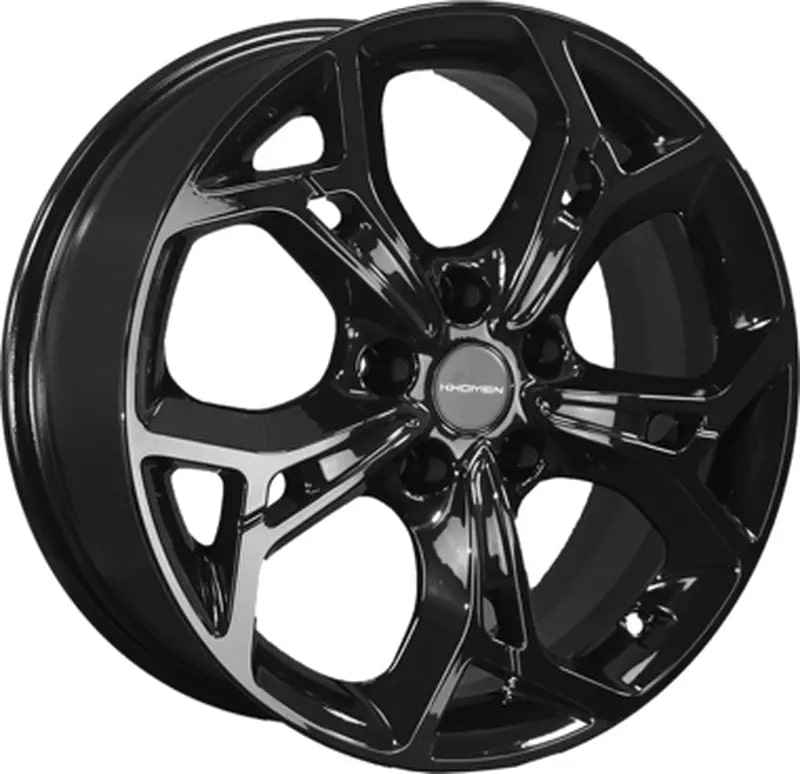 диски Khomen KHW 1702 7x17 5*108 ET50 DIA63.3 Black Литой