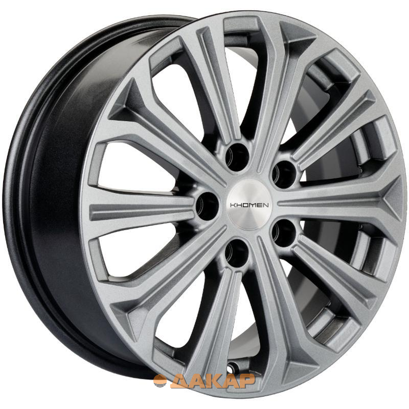 диски Khomen KHW 1610 6.5x16 5*114.3 ET45 DIA60.1 Gray Литой
