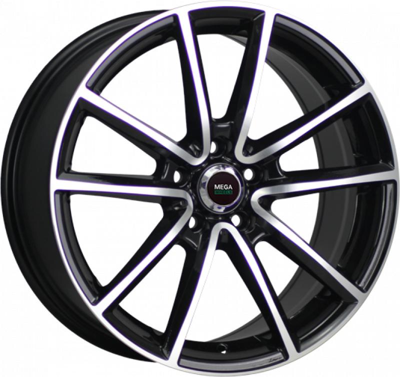 диски Cross Street Y9100 7.5x17 5*114.3 ET41 DIA67.1 BKF Литой