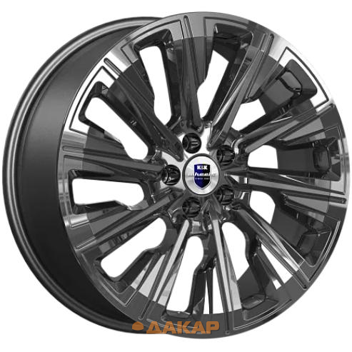 диски K&K Галего 7.5x19 5*114.3 ET39 DIA66.1 Кварц Литой