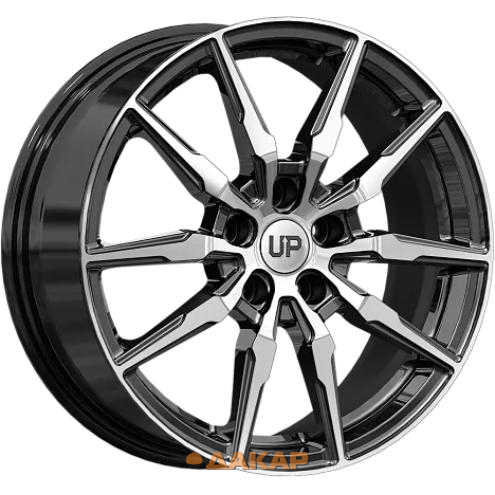 диски Wheels UP UP121 7x17 5*114.3 ET45 DIA60.1 New Diamond Литой