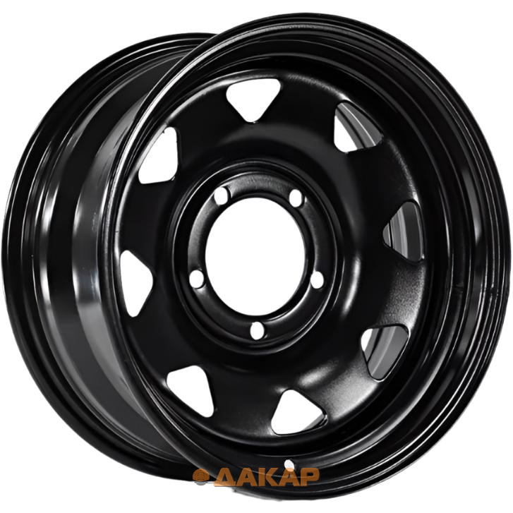 диски Trebl Off-road 02 8x16 5*139.7 ET-10 DIA110.1 Black Штампованный