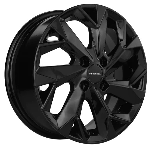 диски Диск литой Khomen Wheels KHW-1402 (Lada Granta) BLACK 5.5j-14 4*98 et35 dia58.5