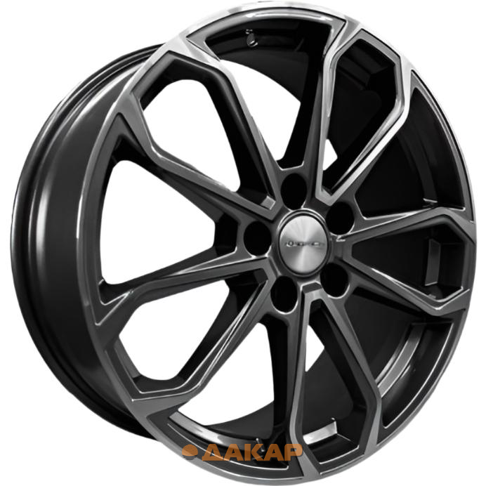 диски Khomen KHW 1816 7x18 5*114.3 ET37 DIA66.6 Gray-FP Литой