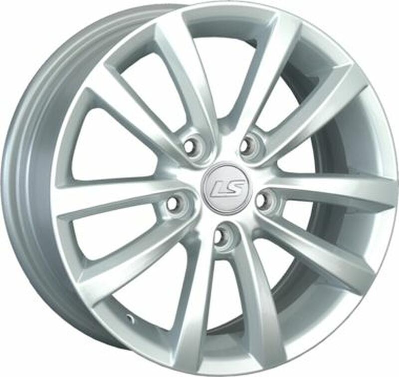 диски LS 1022 6.5x15 5*114.3 ET45 DIA73.1 Silver Литой