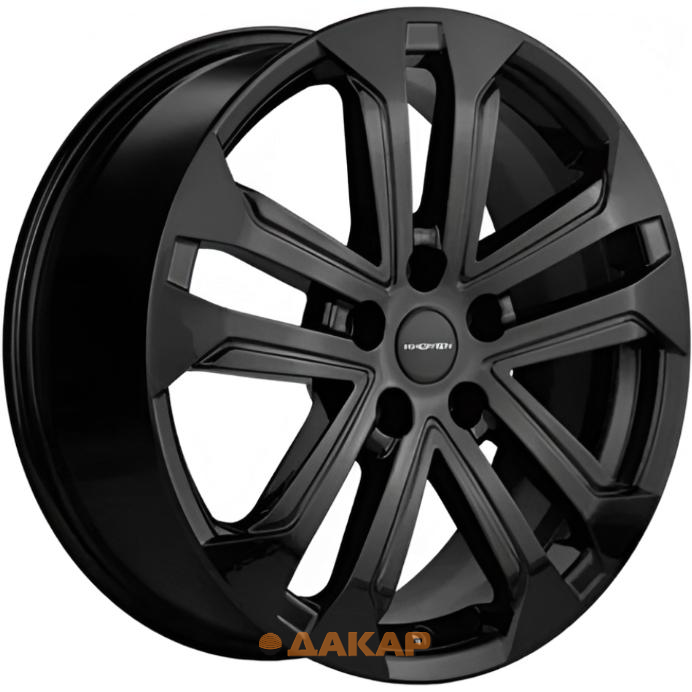 диски Khomen KHW 1803 7x18 5*114.3 ET50 DIA67.1 Black Литой