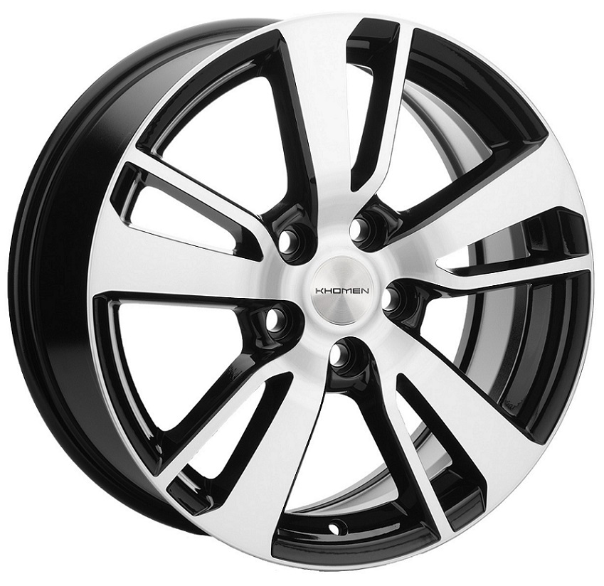 диски Диск литой Khomen Wheels KHW-1704 (ZV Ford C-max) Black-FP 7j-17" 5*108 et50 dia63.35