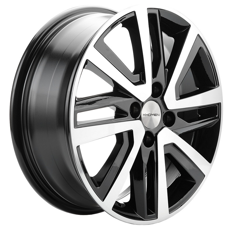 диски Диск литой Khomen Wheels KHW-1609 (16_Xray) Black-FP 6j-16 4x100 ET41 DIA60.1