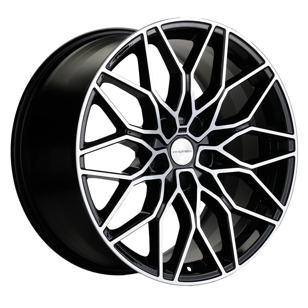 диски Диск литой Khomen Wheels KHW-1813 (CX-5/Seltos) BLACK-FP 7j-18 5x114.3 ET45 DIA67.1