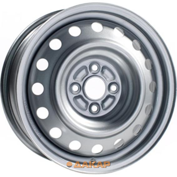 диски Trebl 5990 5.5x14 4*108 ET34 DIA65.1 Silver Штампованный