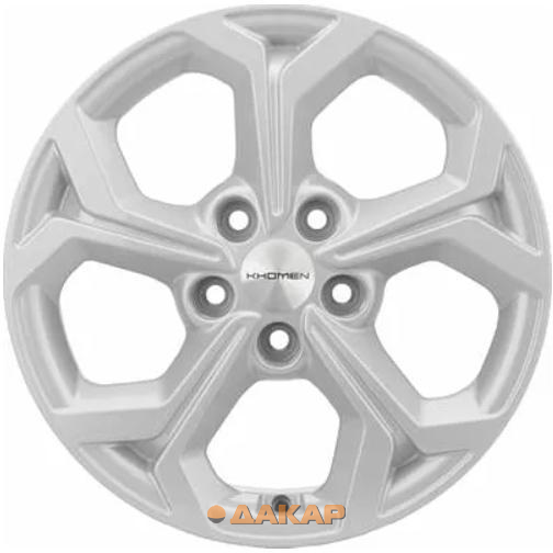 диски Khomen KHW 1606 6.5x16 5*114.3 ET50 DIA67.1 F-Silver Литой