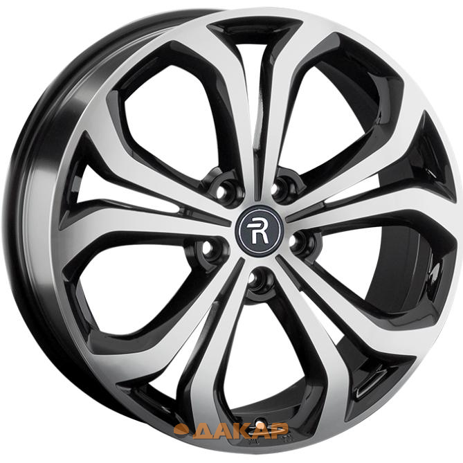 диски Replay TY262 7.5x19 5*114.3 ET40 DIA60.1 BKF Литой
