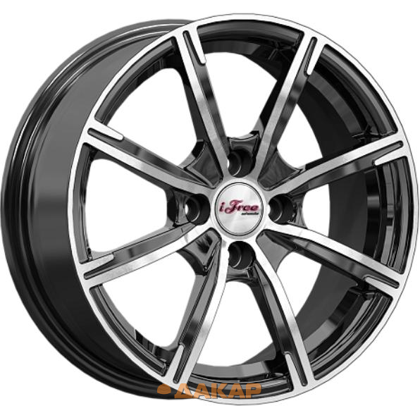 диски iFree Калибр 6x15 4*98 ET33 DIA58.6 Блэк Джек Литой