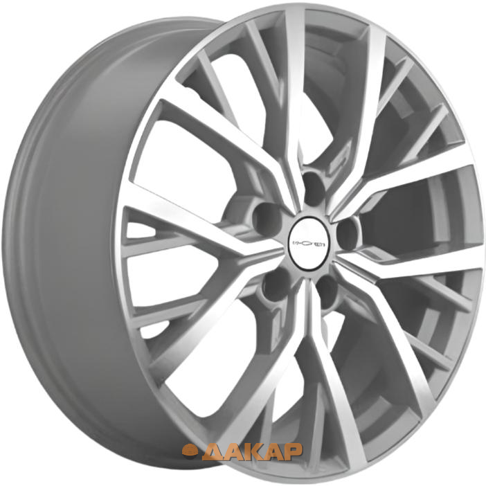 диски Khomen KHW 1806 7x18 5*114.3 ET37 DIA66.6 F-Silver-FP Литой