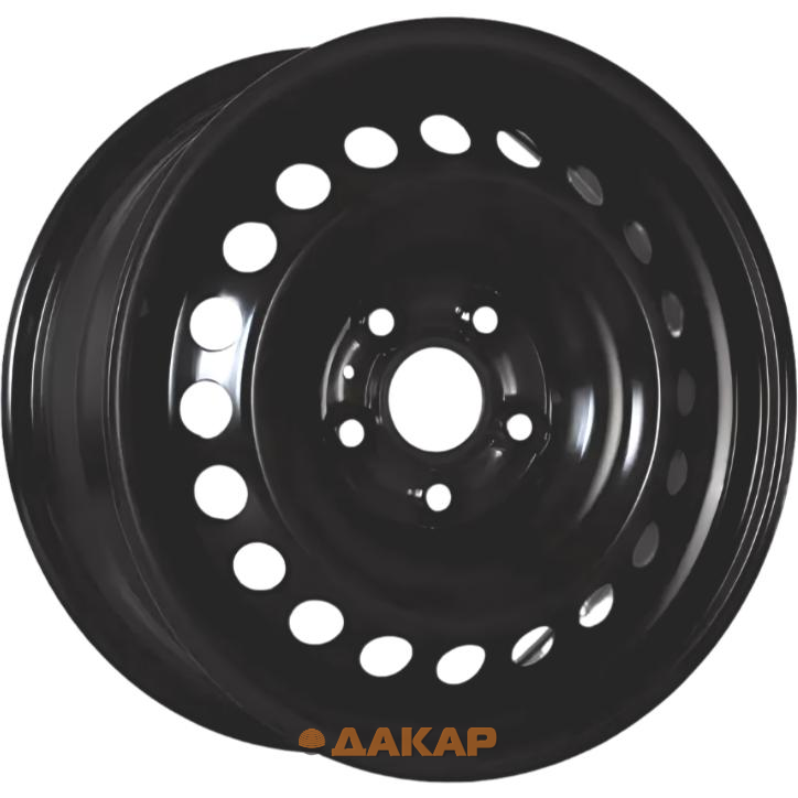 диски Magnetto 17015 7x17 5*114.3 ET45 DIA67.1 Black Штампованный