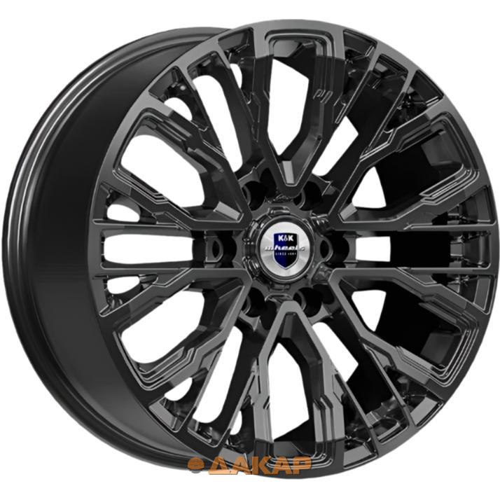 диски K&K Кортес 8.5x19 6*139.7 ET36 DIA100.1 Черный Литой