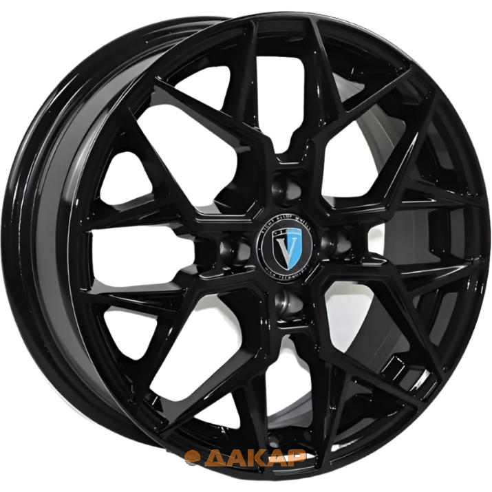 диски Venti 1520 6x15 4*100 ET45 DIA60.1 BL Литой