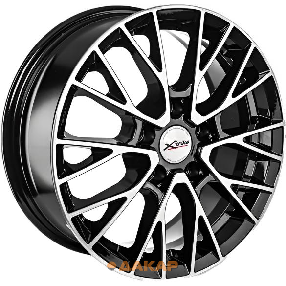 диски X'trike X-135 6.5x16 5*114.3 ET45 DIA67.1 BKFP Литой