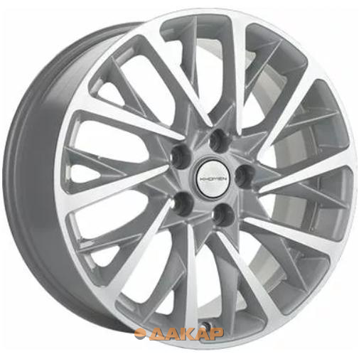 диски Khomen KHW 1804 7.5x18 5*108 ET47 DIA60.1 F-Silver-FP Литой