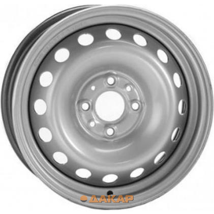 диски Trebl 6215 5.5x14 4*108 ET24 DIA65.1 Silver Штампованный