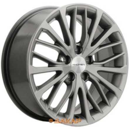 диски Khomen KHW 1705 7x17 5*114.3 ET45 DIA60.1 Gray Литой