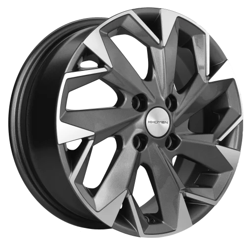 диски Диск литой Khomen Wheels KHW-1508 (ZV X-Ray) Gray-FP 6j-15 4*100 et40 dia60.1