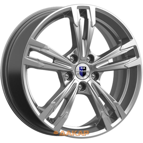диски K&K Karrera Light 7x18 5*108 ET41 DIA59.6 Дарк платинум Литой