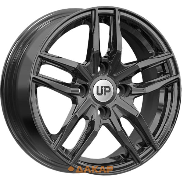 диски Wheels UP UP125 6x15 4*100 ET35 DIA67.1 New Black Литой