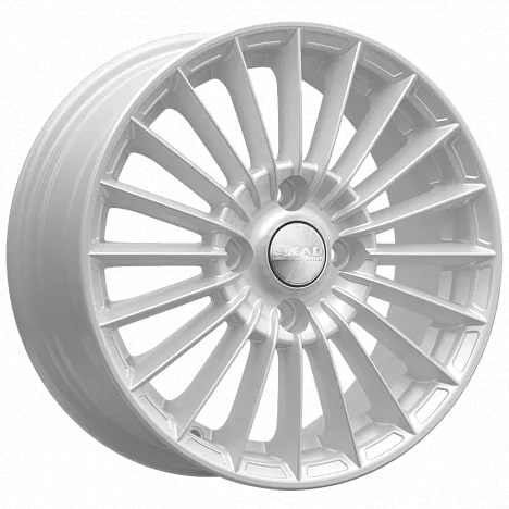 диски Скад Веритас 6x15 5*105 ET39 DIA56.6 Белый Литой