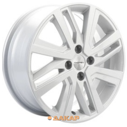диски Khomen KHW 1609 6x16 4*100 ET48 DIA54.1 F-Silver Литой