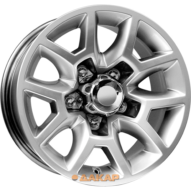 диски Диск колесный легкосплавный КиК Калахари 7.5j-16" 5*139.7 ET2 dia110.1 S