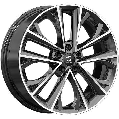 диски Диск литой КиК KP-012 (18_Tiggo 7 Pro) Diamond_Quartz 7j-18 5x108 ET33 DIA60.1 Premium