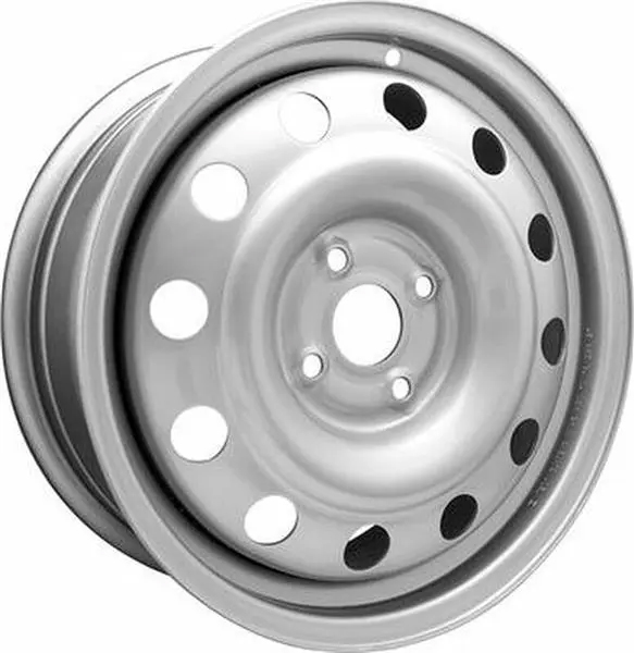 диски Диск штампованный Евродиск 43A46R ED Silver 5j-14 4x100 ET46 DIA54.1